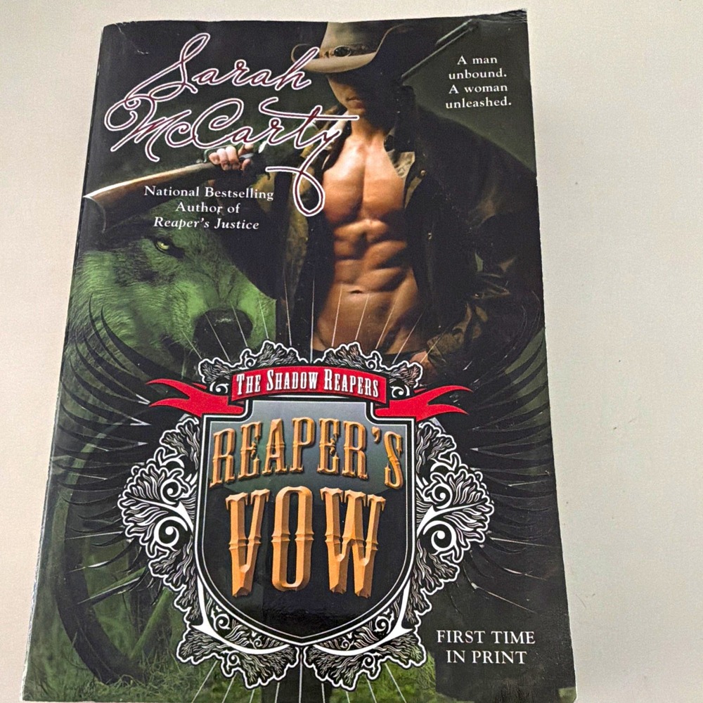 Sarah McCarty Reaper's Vow Paranormal Romance Uk-B Paperback 2014 Penguin